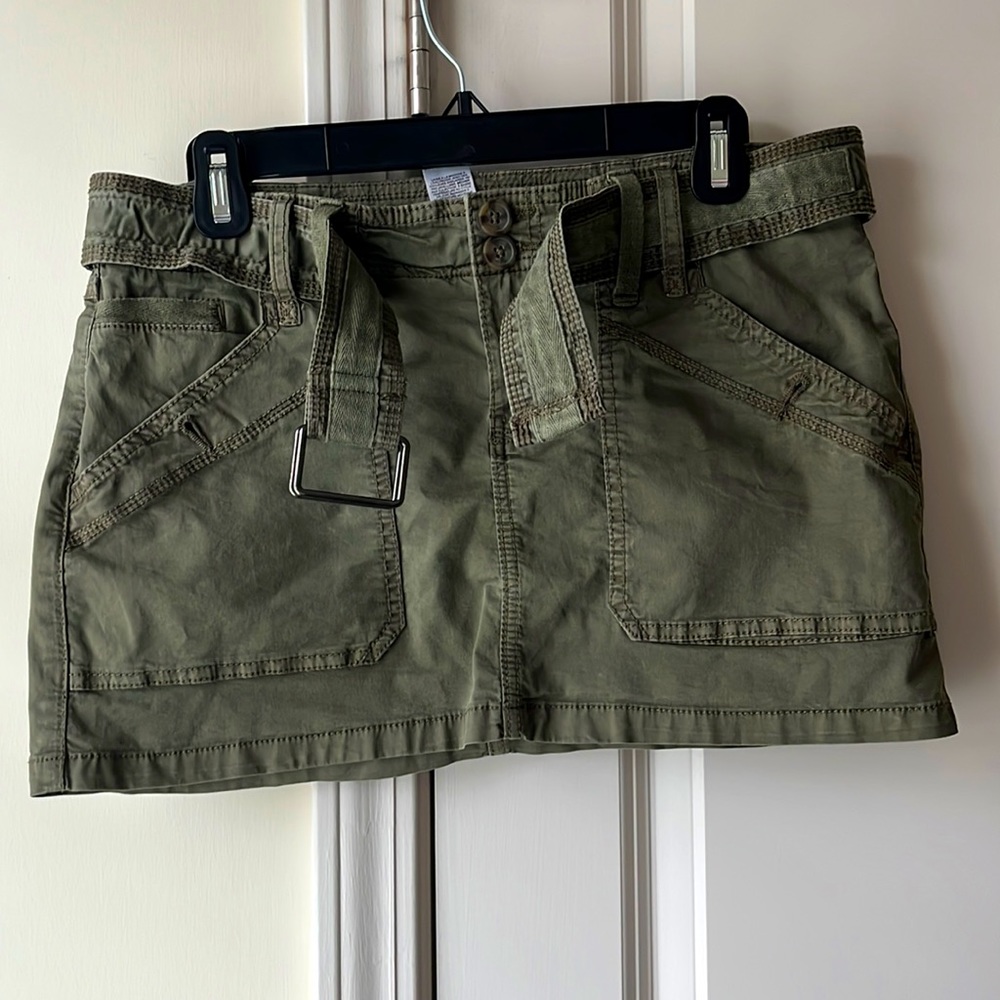 Garage Y2k Cargo Mini Skirt